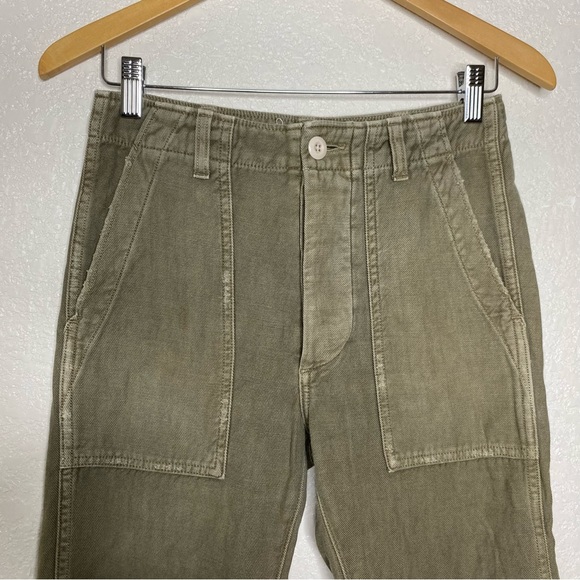 AMO Army Pant Gray Green size 24 - Picture 14 of 14
